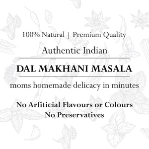 Dal Makhani Masala (Quick n Easy) 100% Natural Authentic Indian Speciality Curry